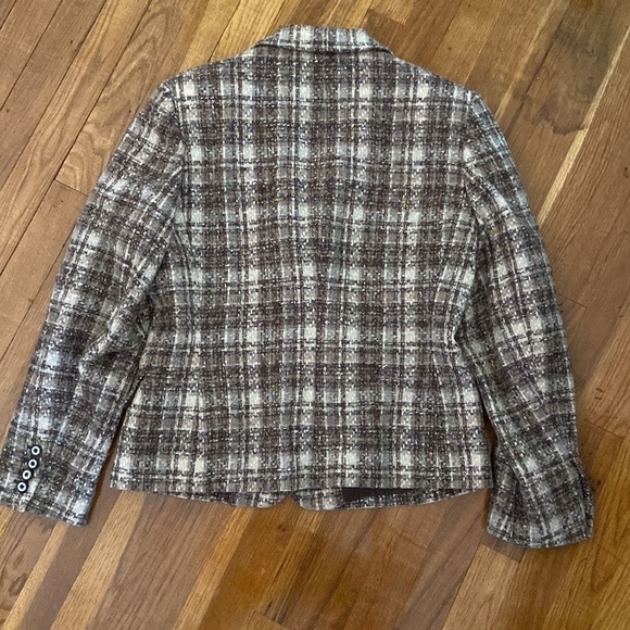 JONES New York Signature Vintage Tweed Jacket - Picture 6 of 7